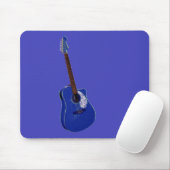 Tapis De Souris Impression d'art guitare (Avec souris)