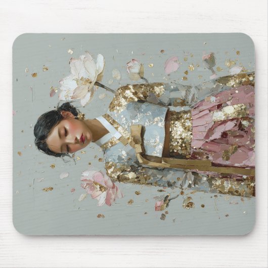 Tapis De Souris Impression d'art Hanbok moderne (Devant)