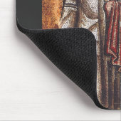 Tapis De Souris Impression d'art mosaïque orthodoxe Saint Laurent (Coin)