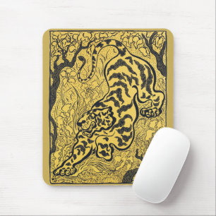 Tapis De Souris Impression d'art nouveau vintage de Paul Ranson Ti