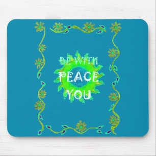 Tapis De Souris Impression d'art « Que la paix soit avec vous »