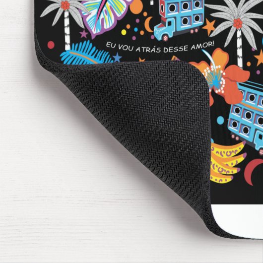 Tapis De Souris impression d'automne (Coin)