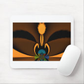 Tapis De Souris Impression de contraste de couleur Abstraite (Avec souris)