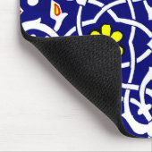 Tapis De Souris impression de fleurs et noeuds (Coin)