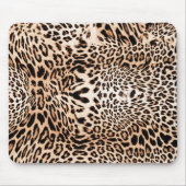 Tapis De Souris Impression de fourrure Leopard (Devant)