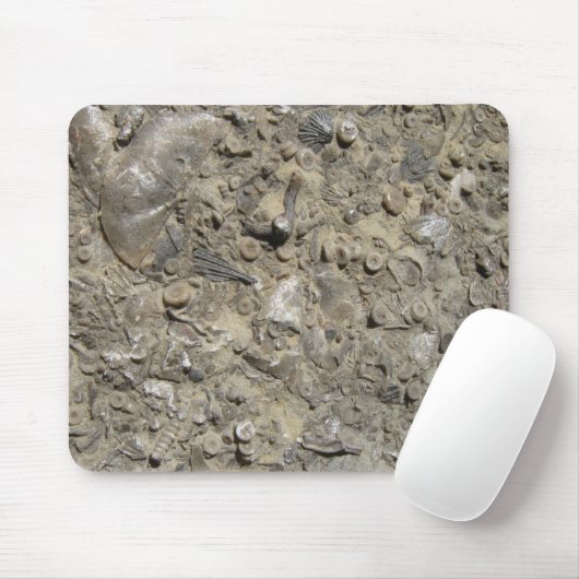 Tapis De Souris Impression de hachage fossile (Avec souris)