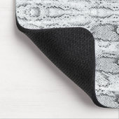 Tapis De Souris Impression de peau de serpent Python blanc (Coin)