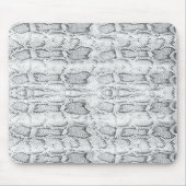Tapis De Souris Impression de peau de serpent Python blanc (Devant)