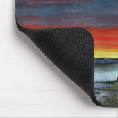 Tapis De Souris impression de peinture de comète (Coin)