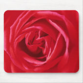 Tapis De Souris Impression de rose rouge (Devant)
