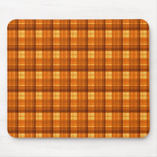 Tapis De Souris Impression de tarte orange contrôlée, (Devant)