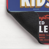 Tapis De Souris Impression étiquette Hyland Kids Washington Apples (Coin)