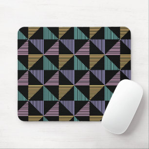 Tapis De Souris Impression géométrique abstraite élégante – Modern