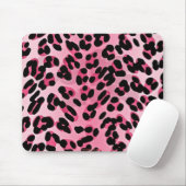 Tapis De Souris Impression guépard rose RAB Rockabilly (Avec souris)