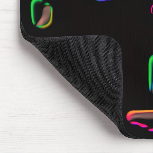 Tapis De Souris impression/motif étrange multicolore (Coin)