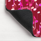 Tapis De Souris Impression musicale - bordeaux, multi (Coin)