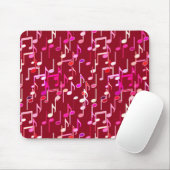 Tapis De Souris Impression musicale - bordeaux, multi (Avec souris)