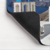 Tapis De Souris Impression photo de Santorin, Grèce (Coin)