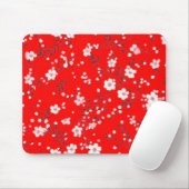 Tapis De Souris Impression Posy En Rouge (Avec souris)
