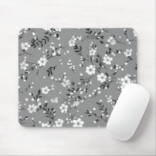 Tapis De Souris Impression Posy Sur Gris