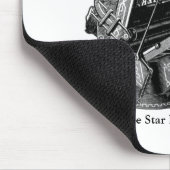 Tapis De Souris Impression presse letterpress Plaque de la souris (Coin)