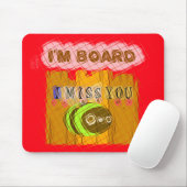 Tapis De Souris Impression Quirky Bee Art (Avec souris)