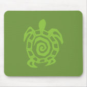 Tapis De Souris Impression verte de tortue (Devant)