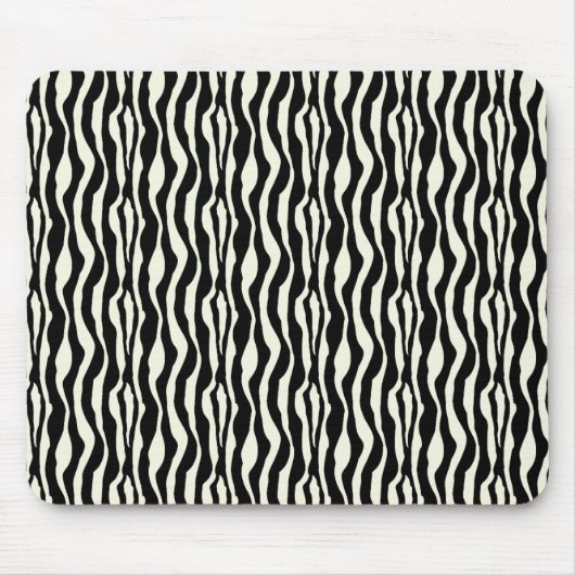 Tapis De Souris Impression Zebra (Devant)