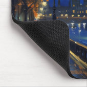 Tapis De Souris Impressionnisme de nuit à Londres (Coin)