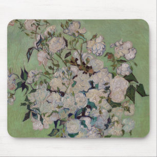 Tapis De Souris Impressionnisme Vincent Van Gogh Roses Célèbre Vis