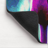 Tapis de souris impressionniste Tulipe violette en (Coin)