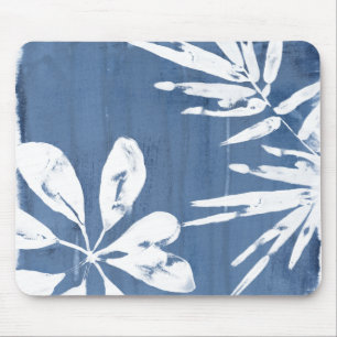 Tapis De Souris Impressions tropicales d'indigo - verdure