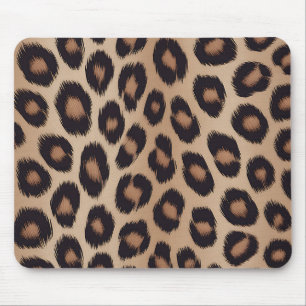 Tapis De Souris Imprimé Animal Classique Léopard Brun Guépard