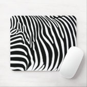 Tapis De Souris Imprimé animalier zèbre (Avec souris)