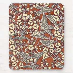 Tapis De Souris imprimé arrière - plan crème