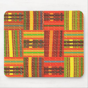 Tapis De Souris imprimé kente african