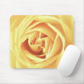 Tapis De Souris imprimé rose jaune (Avec souris)