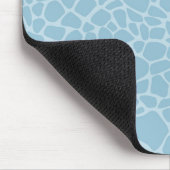 Tapis De Souris Imprimer Giraffe Bleue (Coin)