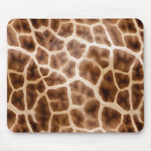 Tapis De Souris Imprimer Giraffe Safari (Devant)