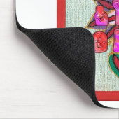 Tapis De Souris Imprimer l'art "Live Life Large" (Coin)