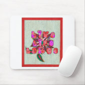 Tapis De Souris Imprimer l'art "Live Life Large" (Avec souris)