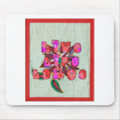 Tapis De Souris Imprimer l'art "Live Life Large" (Devant)