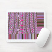 Tapis De Souris Imprimer l'art Motif Abstrait dense et complexe (Avec souris)