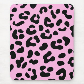 Tapis De Souris Imprimer Pastel Pink Cheetah