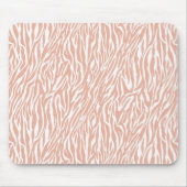 Tapis De Souris Imprimer Zebra Peach (Devant)