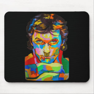 Tapis De Souris Imran Khan Chemise de portrait Pti le nouveau PM d