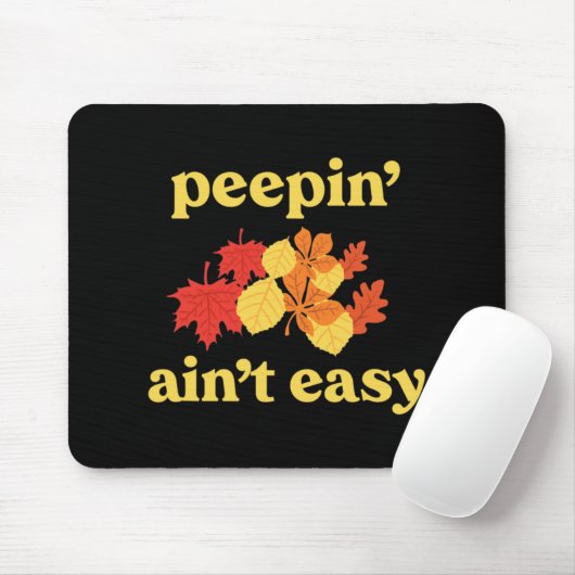 Tapis De Souris In' Ain't Easy Leaf Er New England Fall Leaves (Avec souris)
