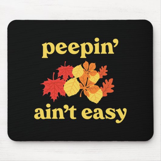 Tapis De Souris In' Ain't Easy Leaf Er New England Fall Leaves (Devant)