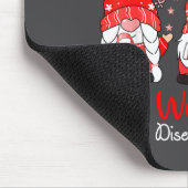 Tapis De Souris In February We Wear Red Three Gnomes Heart Disease (Coin)