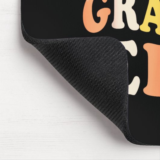 Tapis De Souris In My Granny Era Funny Sarcastic Groovy Retro Moth (Coin)